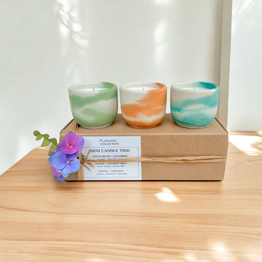 Mini Candle Trio - Summer Collection